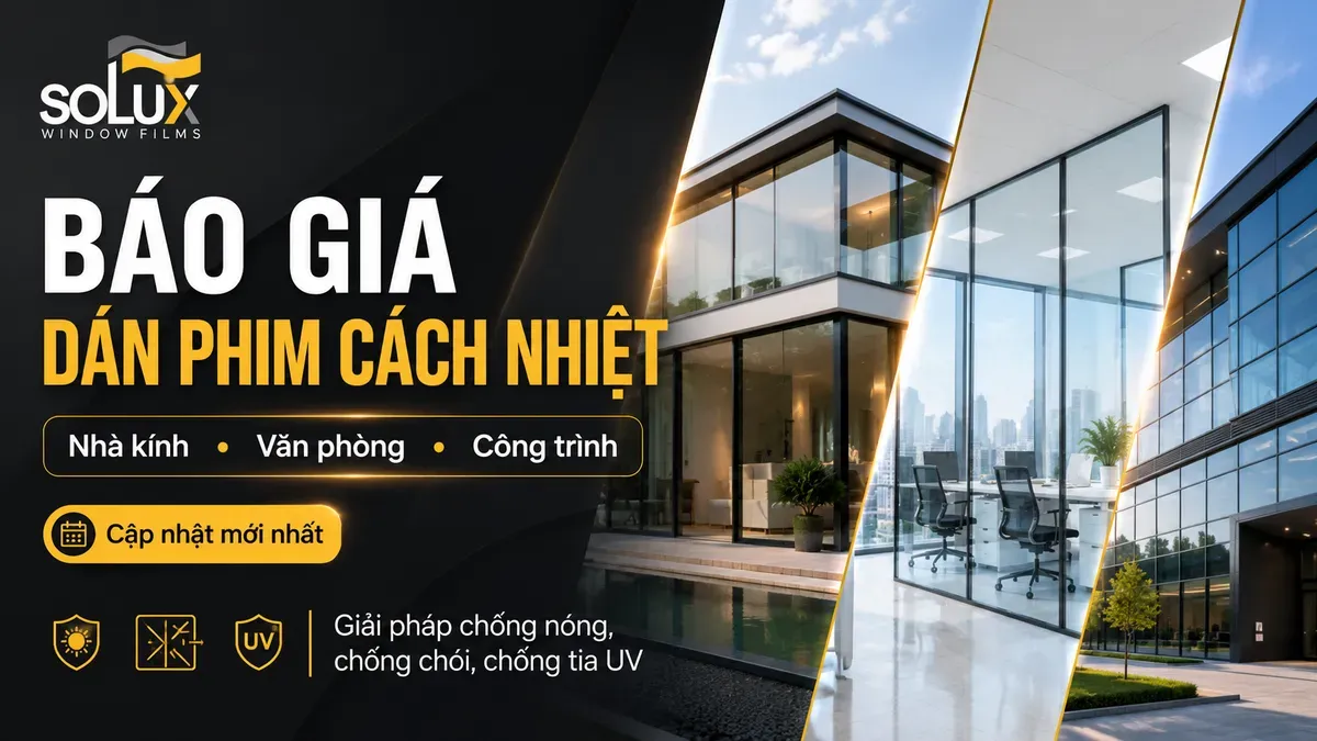báo giá phím dán cách nhiệt tại solux