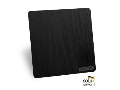 Solux NRW 319 – Film nội thất vân gỗ màu đen gỗ mun