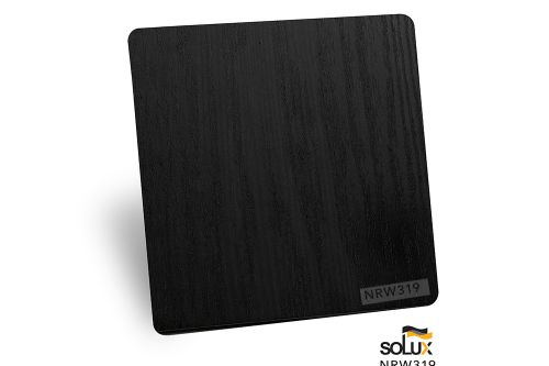 Solux NRW 319 – Film nội thất vân gỗ màu đen gỗ mun