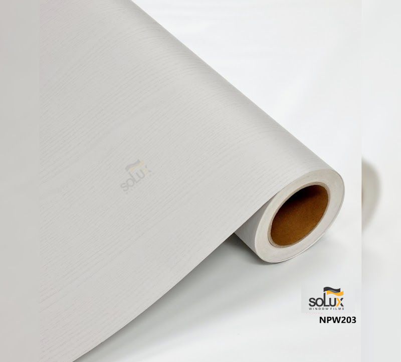 Phim nội thất gỗ phủ sơn màu xám lông chuột Solux NPW 203