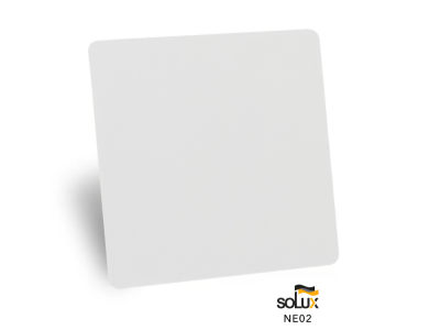 Solux NE 02 – Film dán nội thất màu trắng kem, bề mặt bóng,