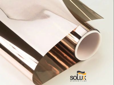Solux SR Bronze 15 – Phim phản quang màu nâu sáng nhìn 1 chiều