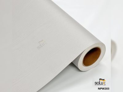 Solux NPW 203- Phim nội thất họa tiết gỗ phủ sơn màu ghi xám