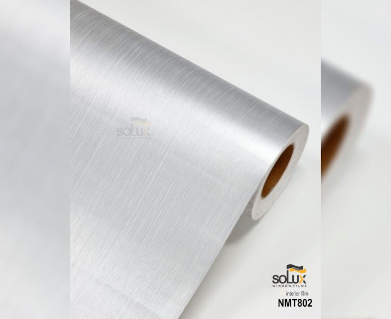 Phim nội thất vân xước kim loại Solux NMT 802