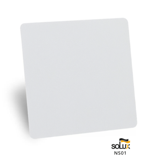 Solux NS 01 – Film dán nội thất màu trắng, sần nhẹ