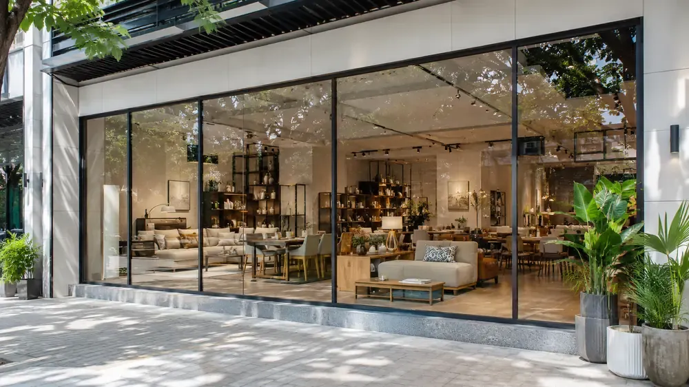 Dán Phim Cách Nhiệt Showroom Giữ Sáng, Chống UV