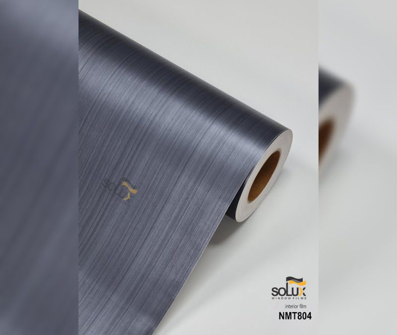 Phim nội thất vân xước kim loại Solux NMT 804