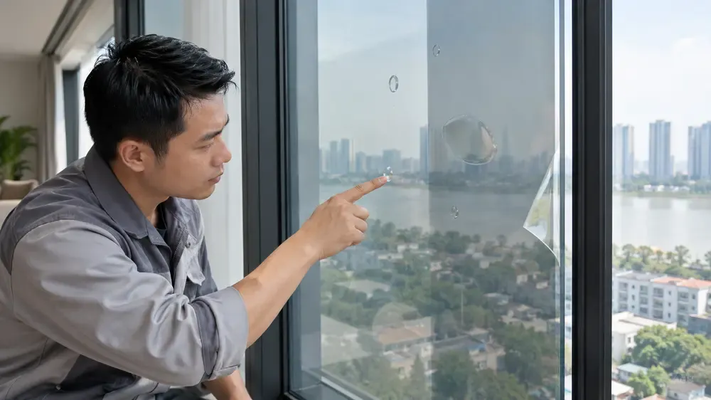 Phim Cách Nhiệt Bị Bọt Khí, Bong Mép: Có Bình Thường?