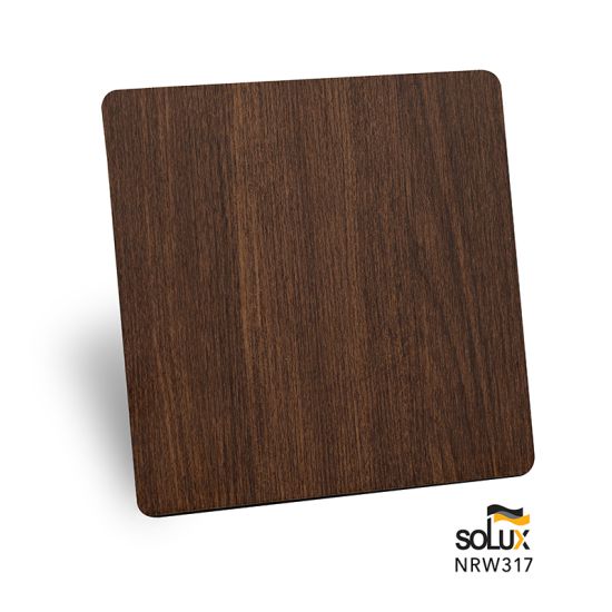 Solux NRW 317 – Film nội thất vân gỗ Óc chó màu nâu đỏ