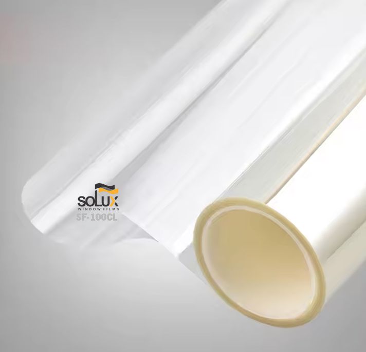 Phim bảo vệ kính safety film 4mil Solux SF-100CL