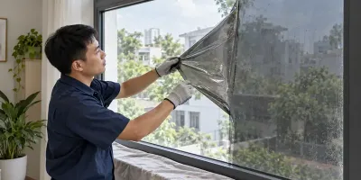 Trang chủ 49 Cách Bóc Phim Cách Nhiệt Cũ, Làm Sạch Keo Và Chuẩn Bị Dán Lại