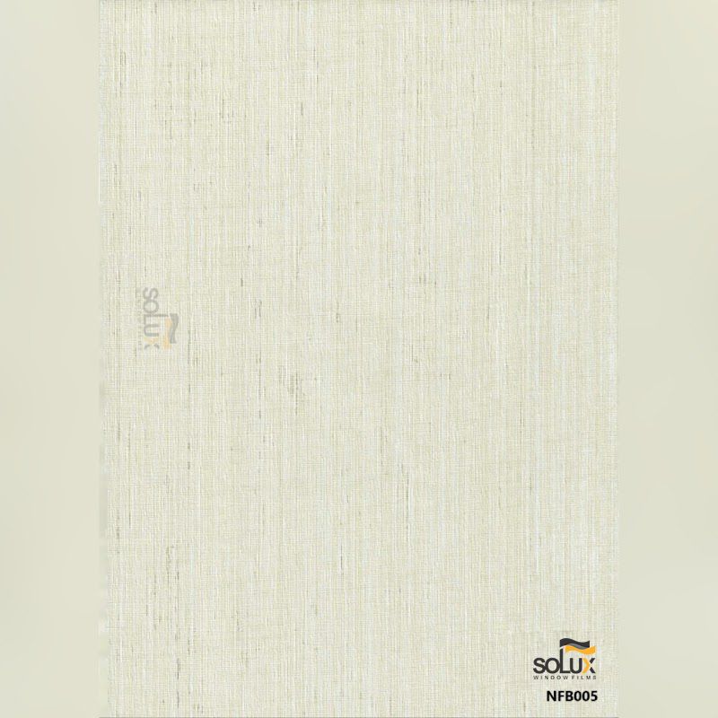 Phim nội thất vân vải Solux NFB 005 màu vàng kem