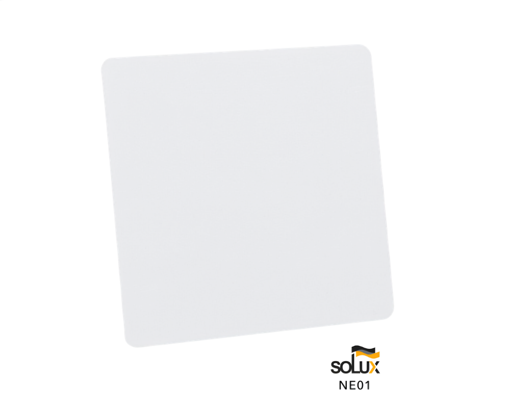Film nội thất SOLUX-NE-01 màu trắng độ bóng cao